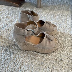 Marc Fisher Suede Espadrilles